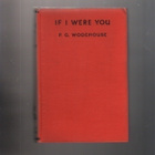 Wodehouse, P. G.: If I Were You, Herbert Jenkins 19xx, 8.p. - pikkukuva 1