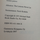 Donald E. Westlake - Sitruunat eivät valehtele (nid.) - pikkukuva 2