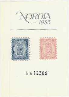 1985 Nordia muistoblokki
