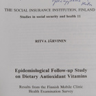 Ritva Järvinen : Epidemiological follow-up study on dieta... - pikkukuva 3