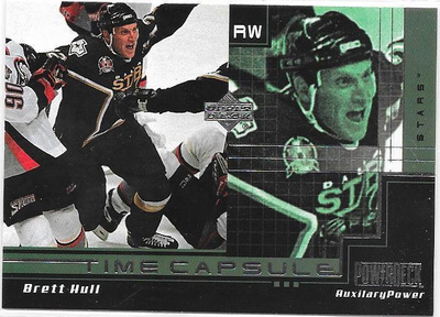 99-00 UD Power Deck Time Capsule # Brett Hull