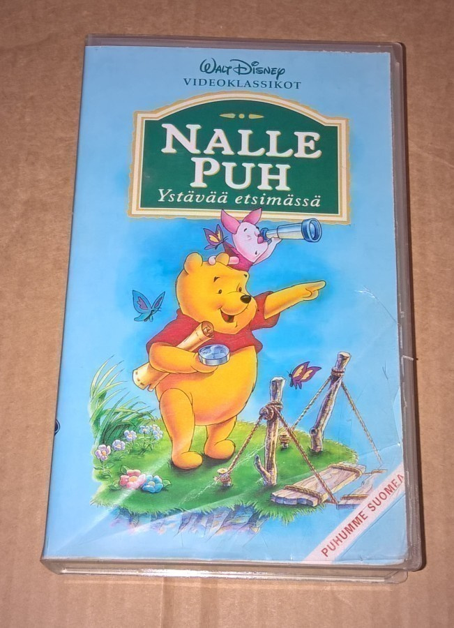 NALLE PUH YSTÄVÄÄ ETSIMÄSSÄ VHS WALT DISNEY