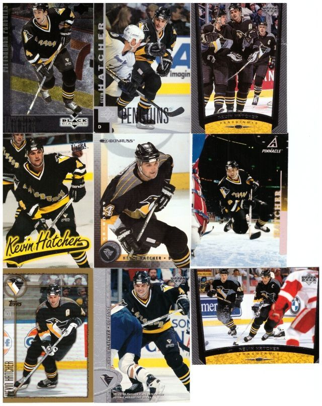 9 x KEVIN HATCHER Pittsburgh Penguins