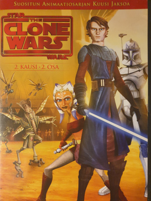 Star wars the clone wars 2. Kausi 2 osa DVD