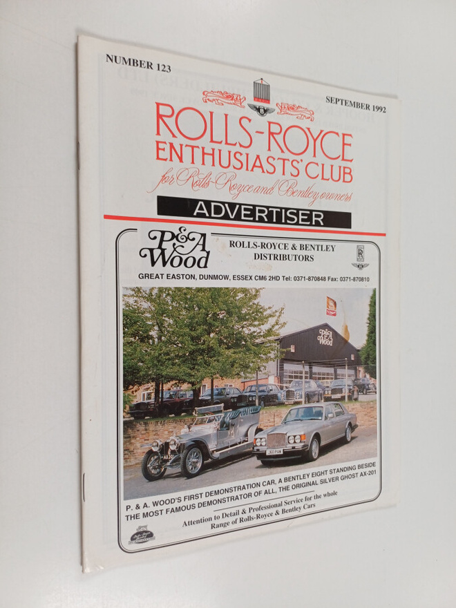 Rolls-Royce enthusiasts' club for Rolls-Royce and Bentley...