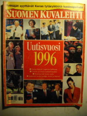 Suomen Kuvalehti Nro 1/1997 (29.12)