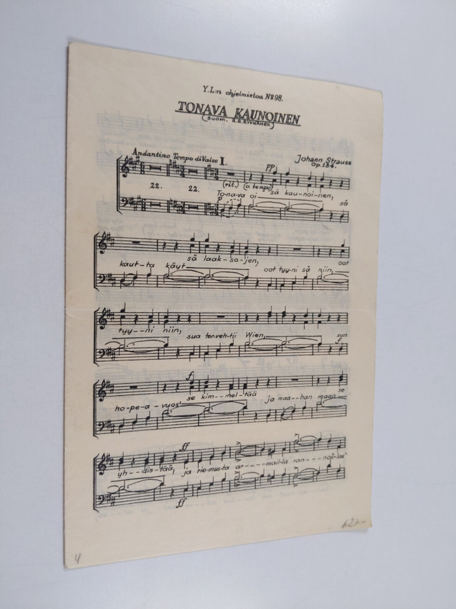 Johann Strauss : Tonava kaunoinen