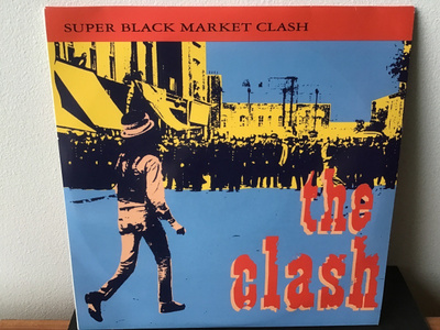 THE CLASH: Super Market Clash 3- Lp levy