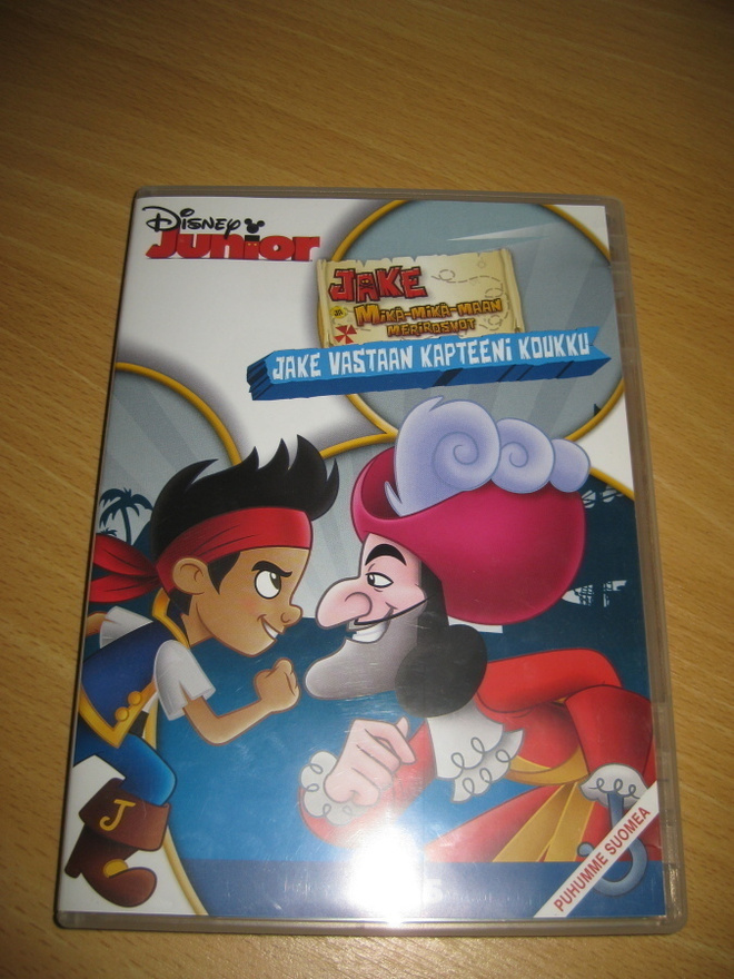 Jake vastaan Kapteeni Koukku nro 5   DVD