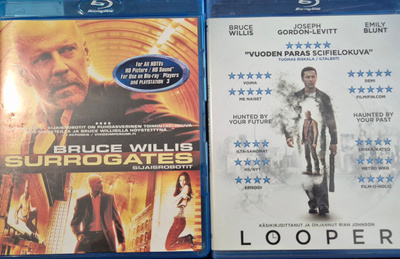 Surrogates + Looper -Blu-Ray