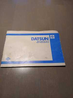 Datsun mallisarja B310 käyttöohjekirja