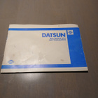 Datsun mallisarja B310 käyttöohjekirja - pikkukuva 1