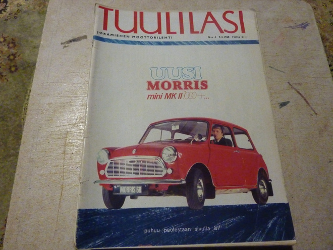 Tuulilasi  4-68 BMW 1600