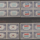 USA Mi 512-524 (lippuja) nelilöt ++ - pikkukuva 2