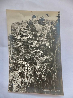 VANHA Postikortti Suursaari 1930-l