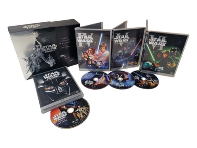 DVD - TV -sarja (Star Wars Trilogy - IV/V/VI) K7