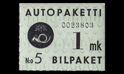 AP_1_W2 ** Autopaketti 1 mk W2 (1949)