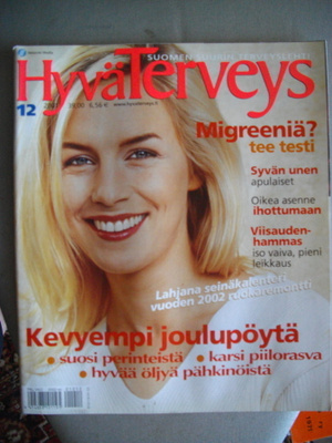 Hyvä Terveys Nro 12/2001 (15.3)
