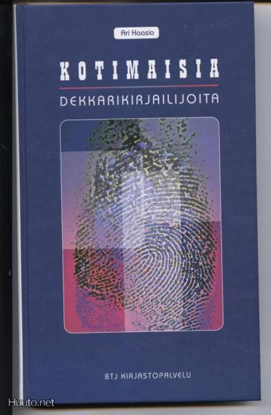 Ari Haasio: Kotimaisia dekkarikirjailijoita sid.kk 1.p 2001