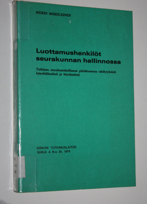 Heikki Mäkeläinen : Luottamushenkilöt seurakunnan hallinn...