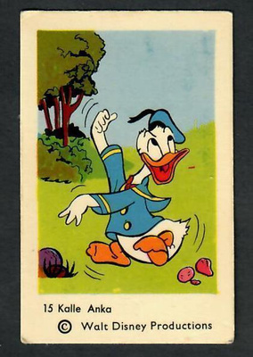 Keräilykuva - Disney - Kalle Anka 15 - Aku Ankka