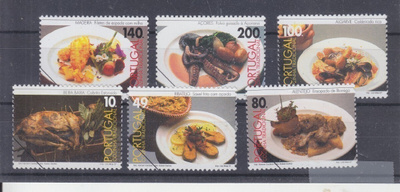 Portugal gastronomia lehdistömitätöitynä.