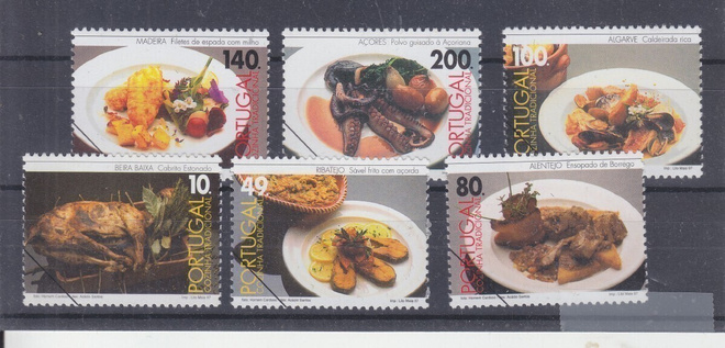 Portugal gastronomia lehdistömitätöitynä.