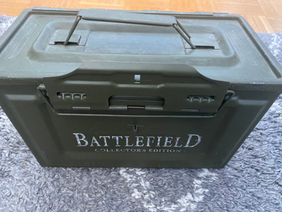 Battlefield Collector’s Edition 18 dvd ammuslaatikossa UUSI