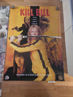 Pulp fiction , Kill Bill julisteet