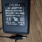 OEM Virtalähde 7,5 V - pikkukuva 2