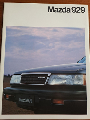 Mazda 929 -esite, 1989