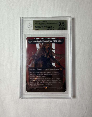 Magic the Gathering Sephiroth, Fabled SOLDIER BGS 9.5