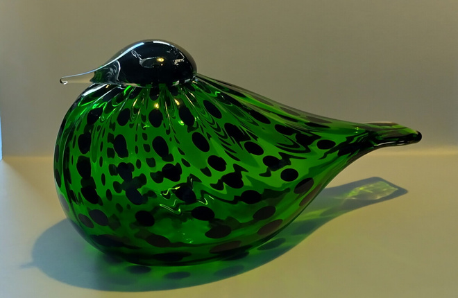 Oiva Toikka Iittala, Green Tanager.