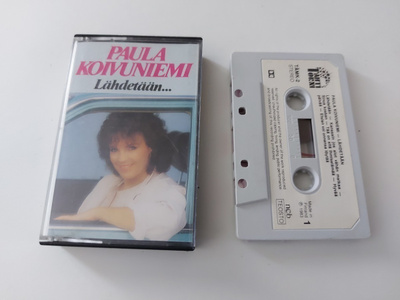 PAULA KOIVUNIEMI - LÄHDETÄÄN... c-kasetti