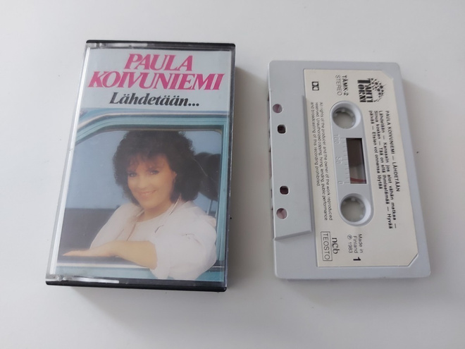 PAULA KOIVUNIEMI - LÄHDETÄÄN... c-kasetti