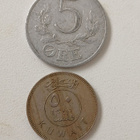 Kuwait  50  fils  1976 + Tanskan  5 kruunu 1941 - pikkukuva 1