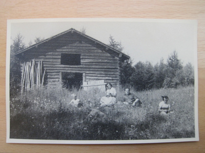 VANHA Postikortti Parikkala 1954