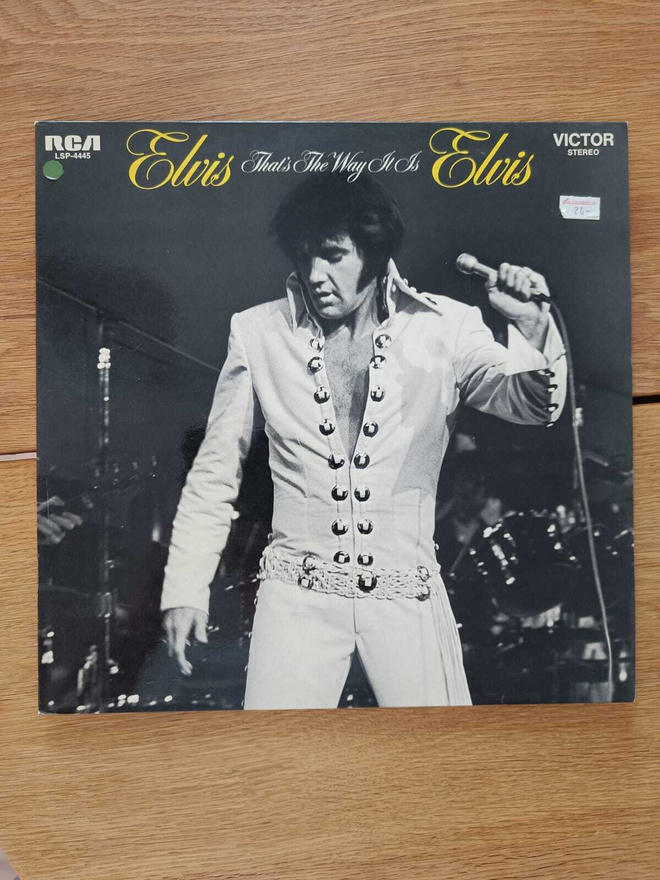 AUCTION - ELVIS THAT'S THE WAY IT IS LP BLACK VINYL GER