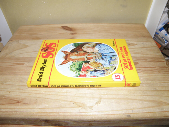 Enid Blyton SOS ja vanhan hevosen tapaus (sidottu)