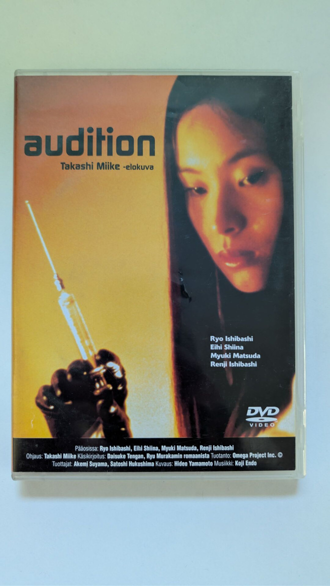 Audition - Takashi Miike (Suomi DVD)