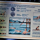 Uimaliitto ohje ja Punainen Risti verenluovutus kortti vanha - pikkukuva 1