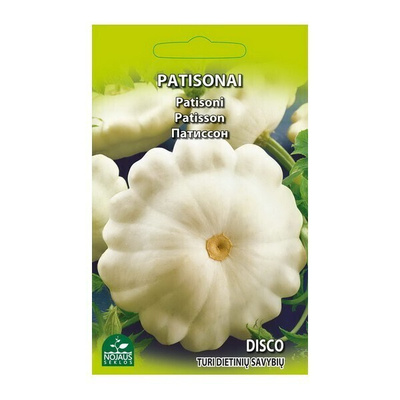 Kurpitsa Pattison "Disco" - siemenet #