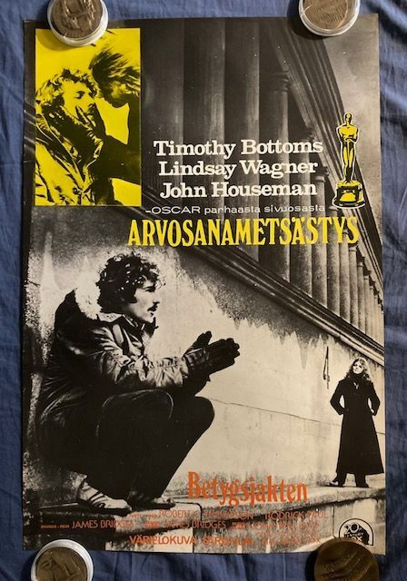 Arvosanametsästys. Elokuvajuliste.