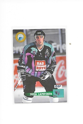 1996-97 DEL Cards #95 Juha Lampinen Ratingen ILVES