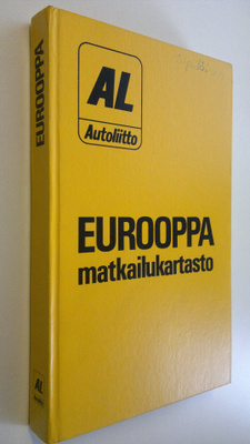 Eurooppa matkailukartasto ; Strassenatlas mit Ortsverzeic...