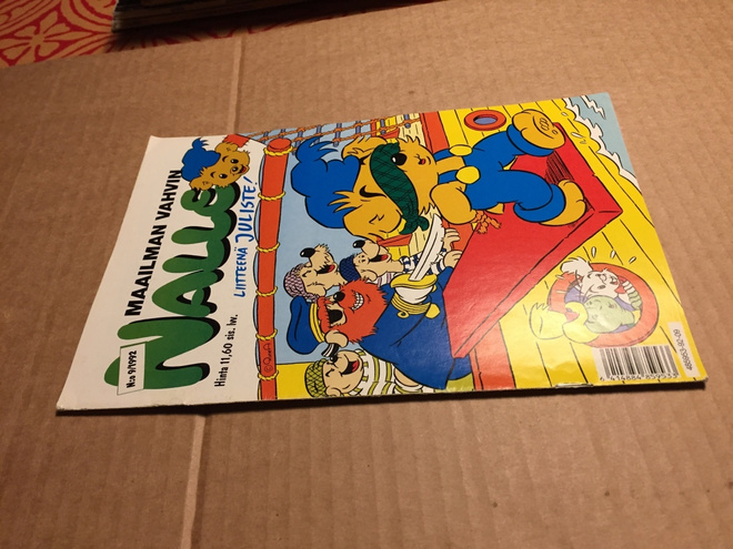 MAAILMAN VAHVIN NALLE 9/1992 HYVÄ