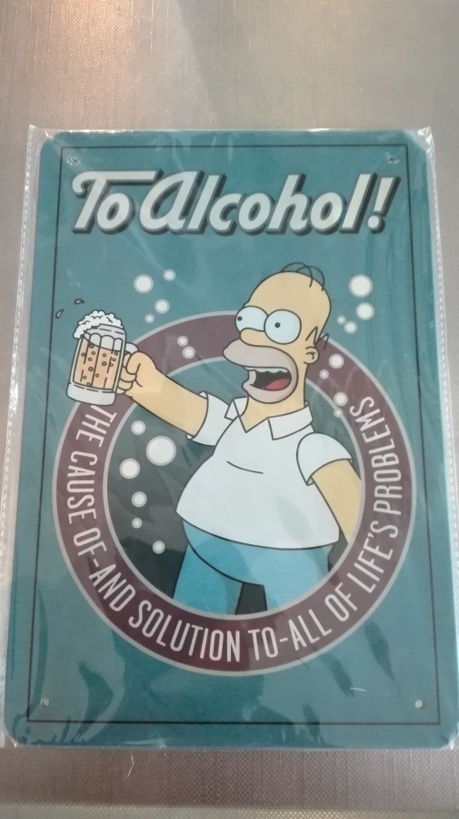 KIPPIS ALKOHOLILLE, AINAKIN HOMER SIMPSONIN MIELESTÄ