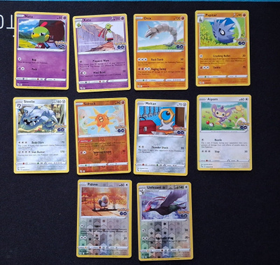 Pokemon kortit 10kpl (#65 Pokemon Go)