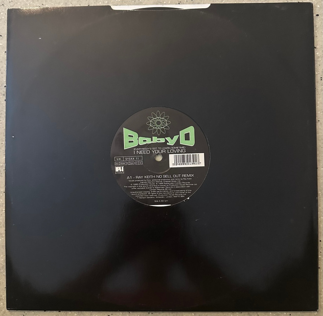 [12''] BABY D: I NEED YOUR LOVING