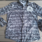 Trueno Pitkähihainen Printti Kauluspaita XL Slim Fit - pikkukuva 1